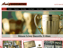 Tablet Screenshot of andyshoesmiths.co.uk